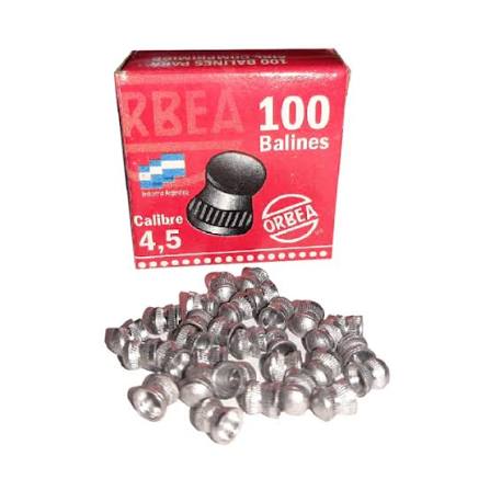 BALINES 4,5MM CONICOS AIRE COMPRIMIDO ORBEA X 100