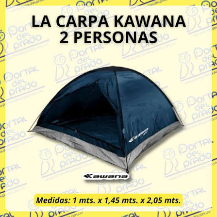 CARPA KAWANA  2 PERSONAS 1M X 1.15M X 2.05M