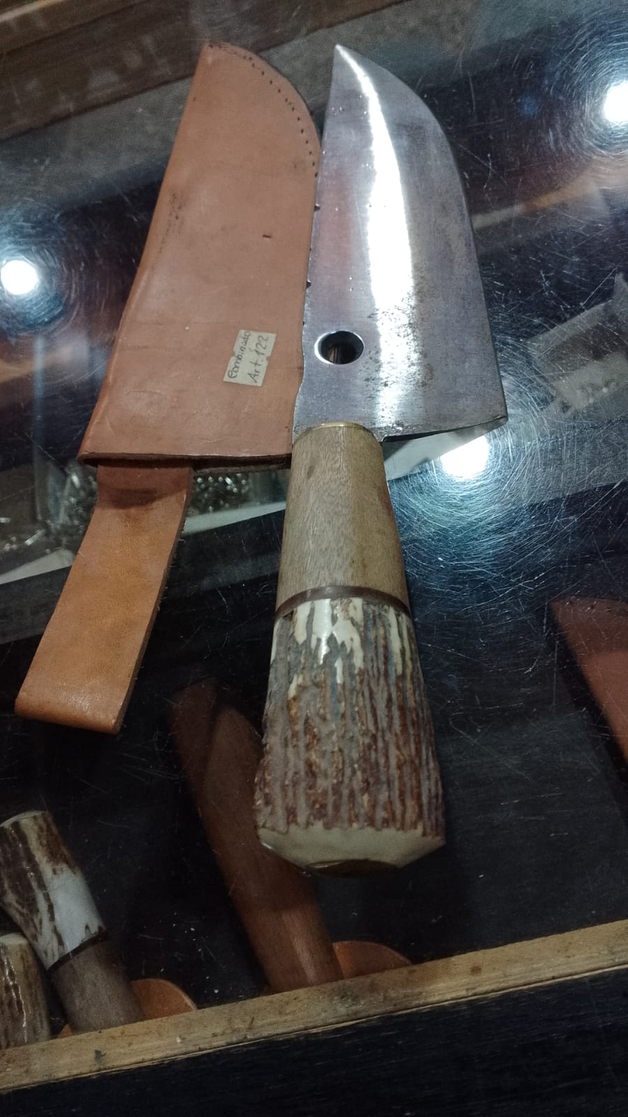 CUCHILLO DISCO ARADO CARNICERO 18CM COMBINADO