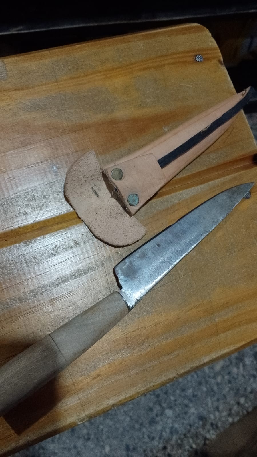 CUCHILLO DISCO ARADO 18CM MADERA