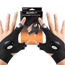 GUANTES CON LUCES LED