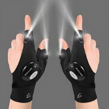 GUANTES CON LUCES LED