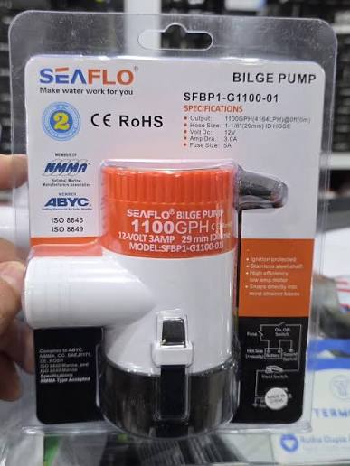BOMBA DE ACHIQUE SEAFLO 1100 GPH