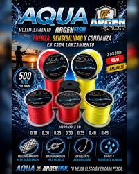MULTIFILAMENTO ARGENFISH AQUA X4 0,20MM 10X100M