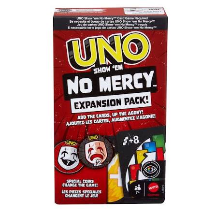 NAIPES FAMILIAR UNO NO MERCY