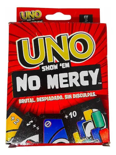 NAIPES FAMILIAR UNO NO MERCY